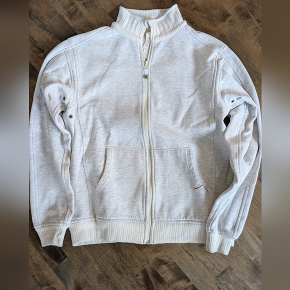 lululemon | Vintage Zip-up Sweatshirt | Light Grey | M - Picture 1 of 4